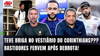 ‘O pau comeu no vestiário do Corinthians! Saiu a informação de que Memphis Depay…’; teve briga?