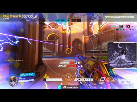 22K DMG! POTG! GALE INSANE NANO SOLDIER 76 GAMEPLAY OVERWATCH SEASON 36 TOP 500