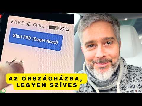 Na *ez* a hivatalos Tesla önvezetés Budapesten