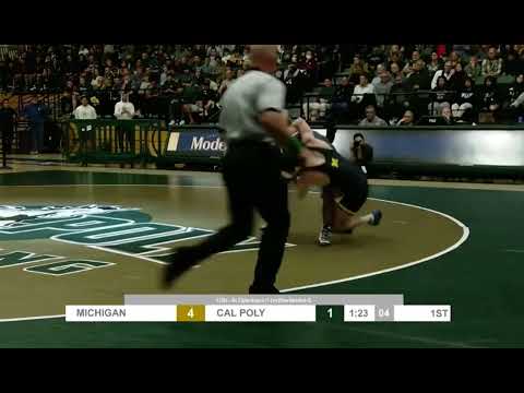 Dylan Ragusin (Michigan) vs Ethan Rotondo (Cal Poly)