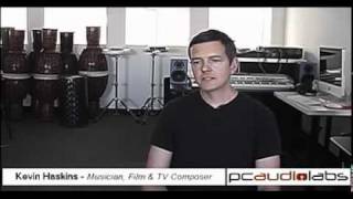 PCAudioLabs and Kevin Haskins- Was it difficult from moving from a band to composing for TV?