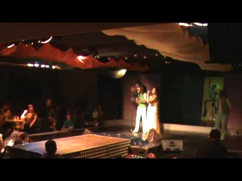 Muneera Whisgary sings " Stand up for love."