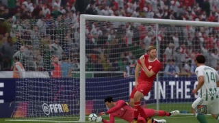 FIFA18  淡々とエキシビジョン