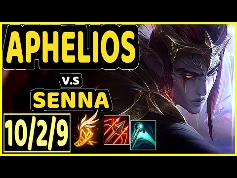 BRTT (APHELIOS) vs SENNA - 10/2/9 KDA BOTTOM ADC GAMEPLAY - BR Ranked GRANDMASTER