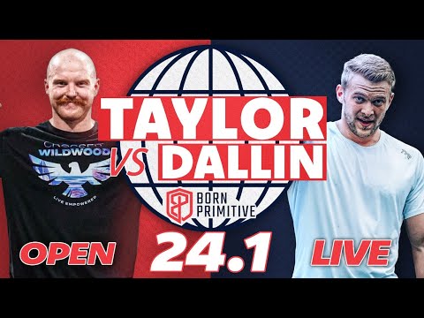 WORLD RECORD CrossFit Open Workout 24.1 | Taylor Self vs Dallin Pepper by Born Primitive