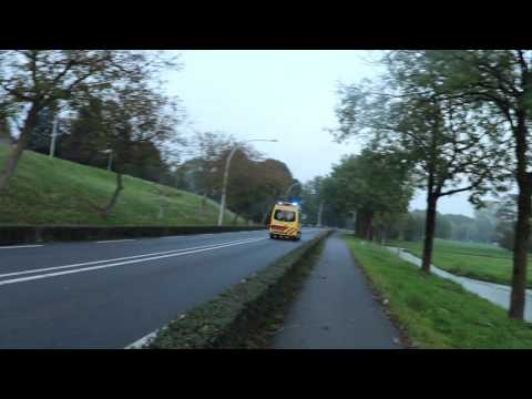26-10-16 Ambulance met spoed naar onbekende melding, N228 (Gouda)
