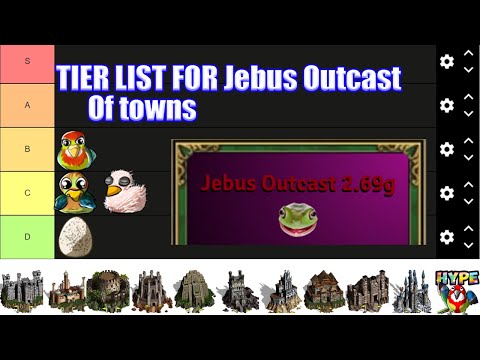 Heroes 3 HoTA - Jebus Outcast 2.69g Tier list of towns. 1 hero gameplay. JO.