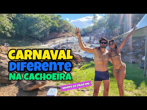 Carnaval Diferente em Morro do Pilar MG: Cachoeira, Música e Vibe Única