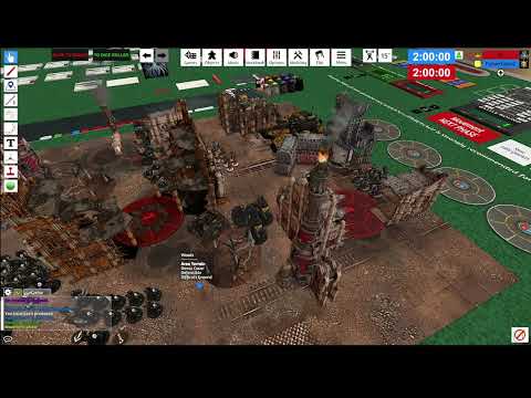 Imperial Guard Vs 16th Iron Hands Clan Company