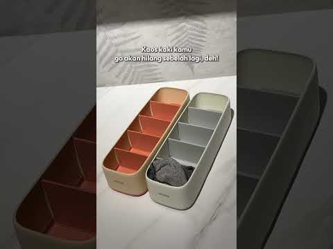 Gambar Stora Partition Organizer Meja 26.9x8.9x6 cm - Pink