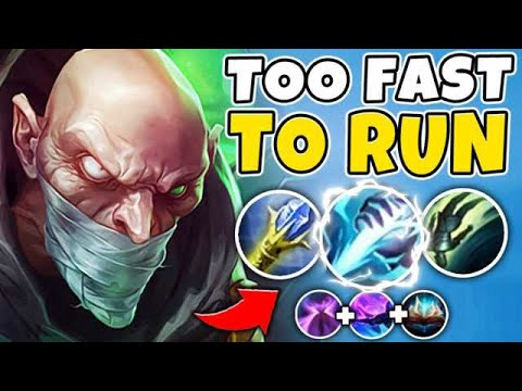NO ONE CAN RUN FROM SINGED JUNGLE (HILARIOUS GANKING SPEED) - League of Legends