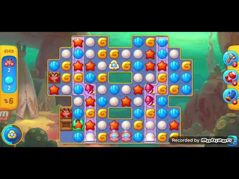 fishdom gameplay / level 6149 / It is like the ads? / thank you