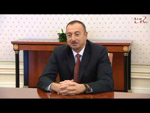 Prezident İlham Əliyev Sultan Bin Səid Əl Mansurinin başçılıq etdiyi nümayəndə heyətini qəbul edib
