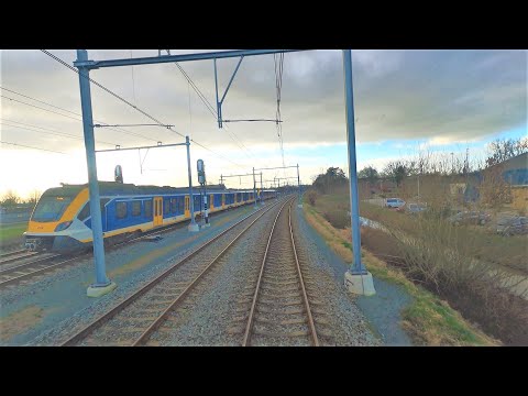 4K Cabinerit Emmen - Zwolle (stoptrein) 11-02-2022