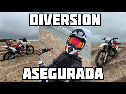 🔥 Honda Tornado 293 vs. la arena ☀️: ¿quién gana en la costa? ✊🏼