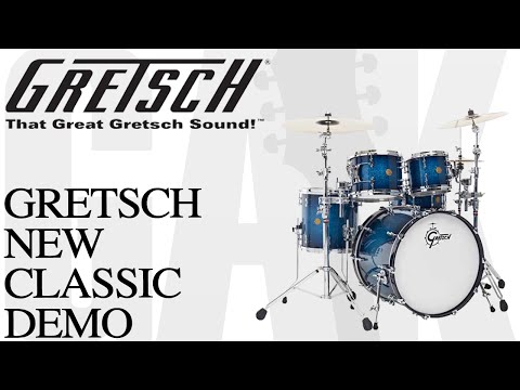 Gretsch NC-S483 New Classic 3 Piece Shell Pack Gretsch NC-S483 Demo Review