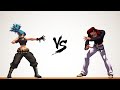 KOF Mugen Leona Vs Iori XIII Insane AI Fight Thekingoffighters