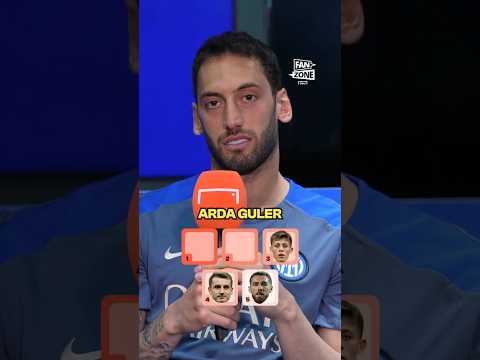 CALHANOGLU names his TOP FIVE favourite players to watch ❤️ #shorts #football #soccer