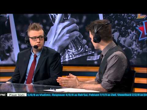 Fnatic vs H2K Gaming Game 4 post-match analyst screen | Semi Finals S5 EU LCS Spring 2015