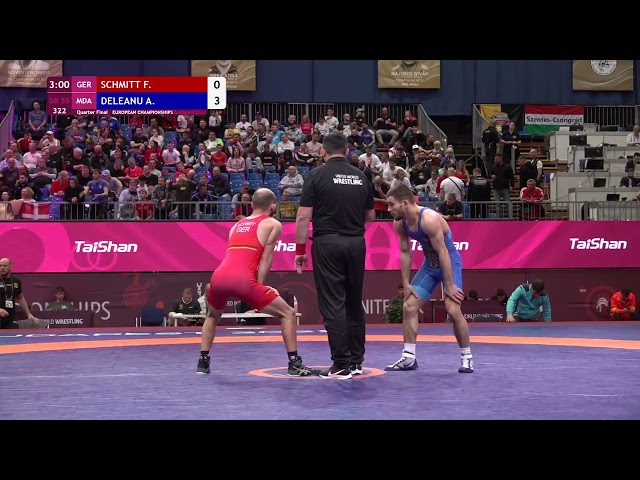 1745 | 322 | Seniors GR 55kg | 1/4 Final | SCHMITT Fabian Bernhard (GER) | DELEANU Artiom (MDA)