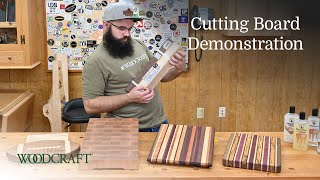 Classic Cutting Board Kit - Maple, Cherry & Walnut - Woodworkers Source