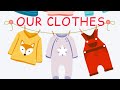 Our Clothes EVS Class 1 NCERT
