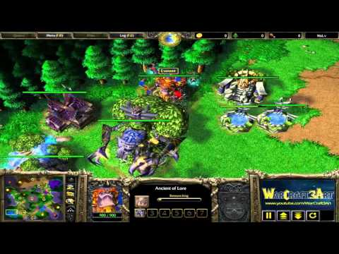 Evaneee(NE) vs Machiavelli(UD) - WarCraft 3 Frozen Throne - RN1975