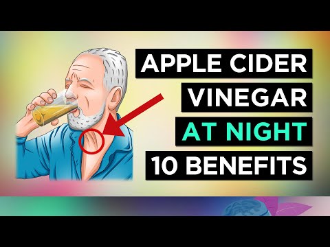 Apple Cider Vinegar At NIGHT Benefits (Use This Every Night)