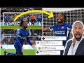 🎯😱 Chelsea fans crazy reactions to raheem sterling's unbelievable freekick goal Vs Newcastle United