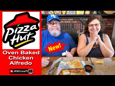 Pizza Hut® | **NEW** Oven Baked Pasta | Chicken Alfredo 🐔🧀| Taste Test & Review | JKMCraveTV