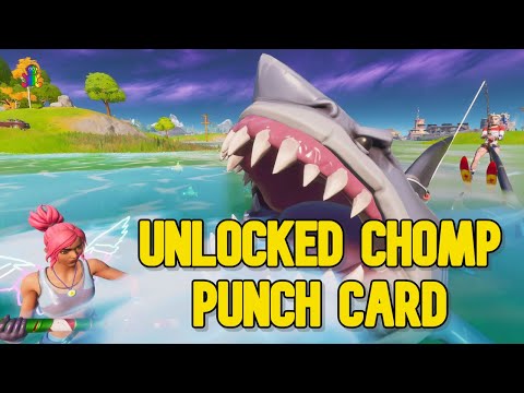 How to Unlock New Chomp Punch Card in Fortnite Season 3