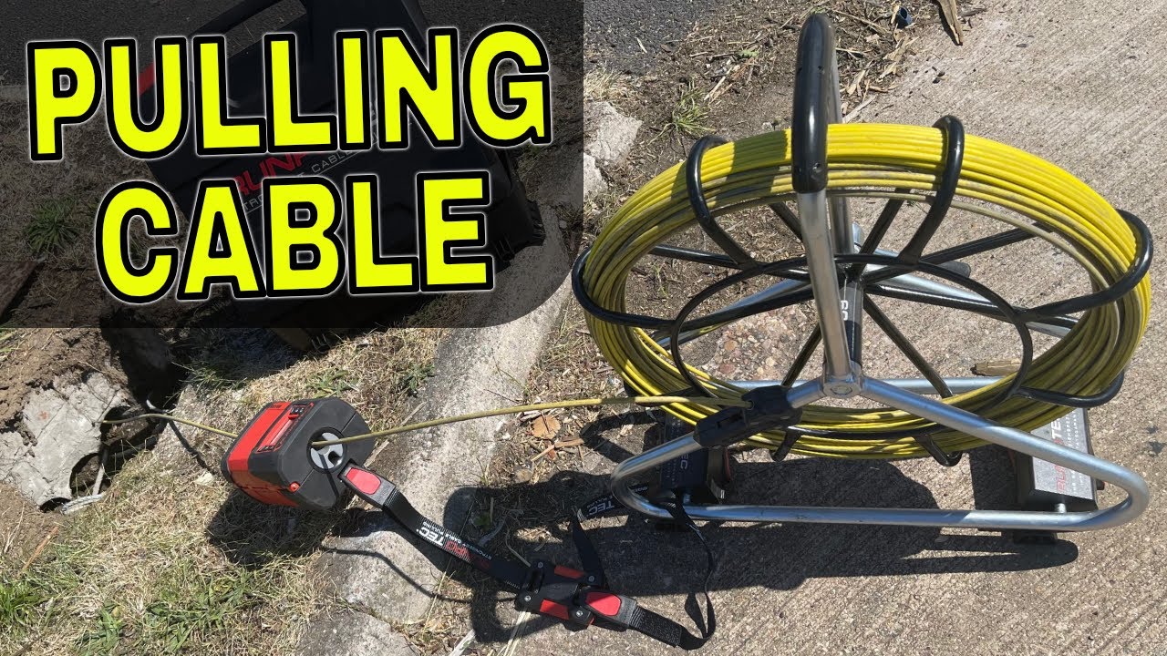 Pulling Cable Underground Made Easy With Runpotec Profi Set