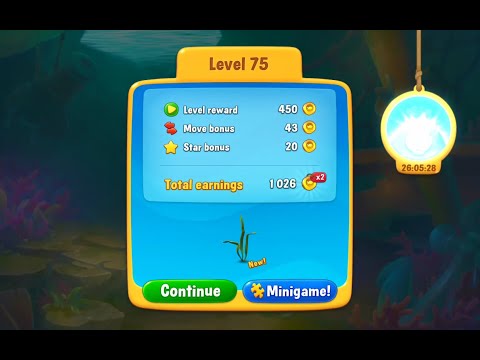 Fishdom Level 75
