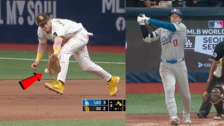 Padres Lose Game On BIZARRE Error + Shohei Ohtani Dodgers Debut, Clutch RBI! Dodgers - Padres