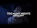 Too Many Nights - Metro Boomin, Future ft. Don Toliver [edit audio]
