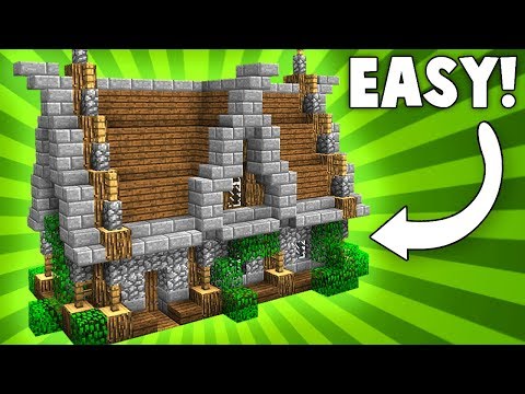 Stylish & Compact Medieval House! - Minecraft Tutorial