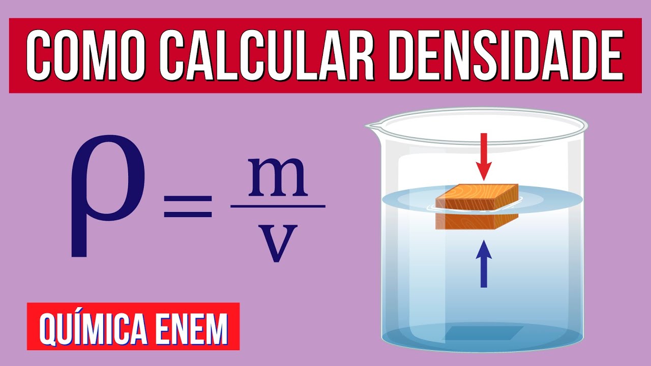 COMO CALCULAR DENSIDADE | Aprenda a relação de massa sobre o volume. Professora Larissa Campos.