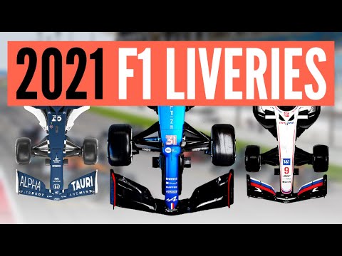 Ranking the 2021 F1 Liveries