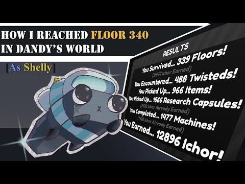 Wie ich in Dandy's World die 340. Etage erreicht habe! [Als Shelly]