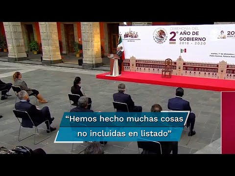 “Hemos cumplido 97 de 100 compromisos”
