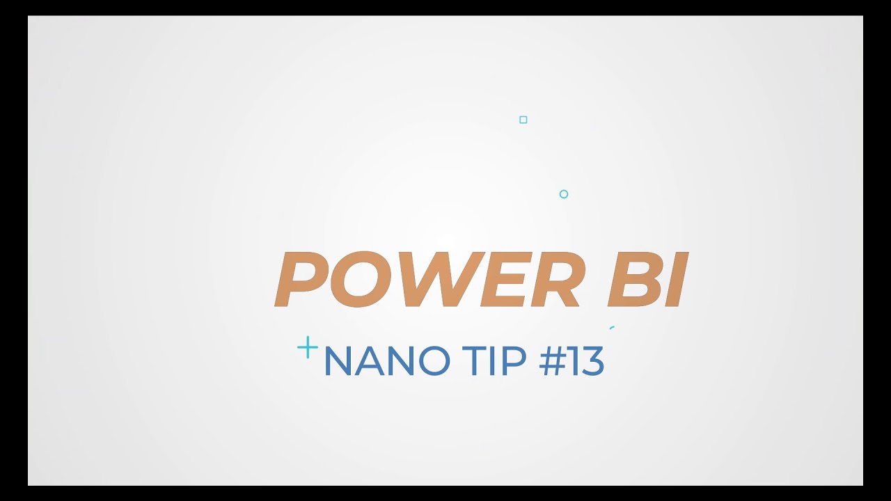 Power BI Nano Tip #13 - Pimp my KPI