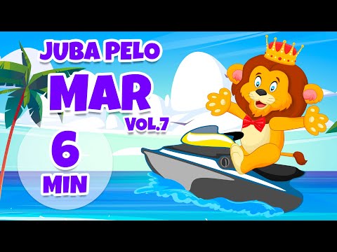 Juba Pelo Mar Vol. 7 - Giramille 6 min | Desenho Animado Musical