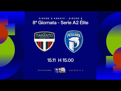 New Taranto-Academy Pescara 3-2 | 8ª giornata | Serie A2 Élite 2025/2026 - Girone B