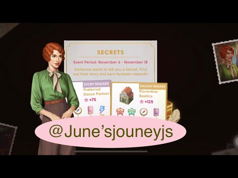 June’s journey secret 8/Level 4-5-6-7-8-/full scene/6-18 Nov 2023