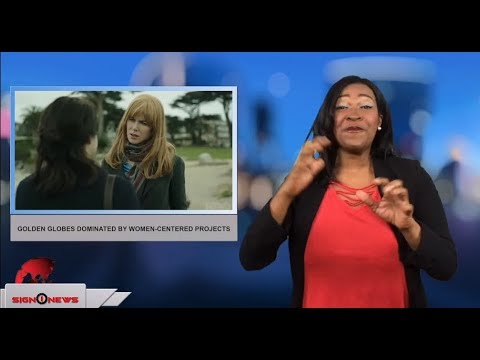 Golden Globes dominated by women-centered projects (ASL - 1.8.18)