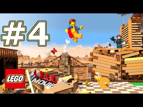 The LEGO Movie Videogame Walkthrough - Level 4: Flatbush Rooftops!