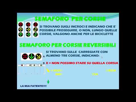 8° Pillola semaforo corsia reversibile