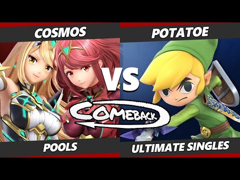 The Comeback - Cosmos (Pyra Mythra) Vs. Potatoe (Toon Link, Pichu) SSBU Ultimate Tournament