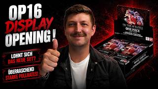 OP16 Display Opening ! Lohnt sich das NEUE Set ? Crazy Pullrates ?! | One Piece TCG deutsch
