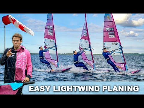 ✅ PLANING IN ALMOST NO WIND | with this pumping technique